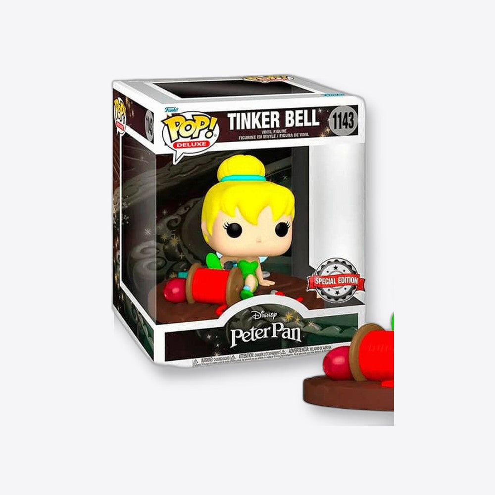 Funko Figura POP Disney Peter Pan Tinker Bell on Spool Exclusive (imagen 4 de 6)