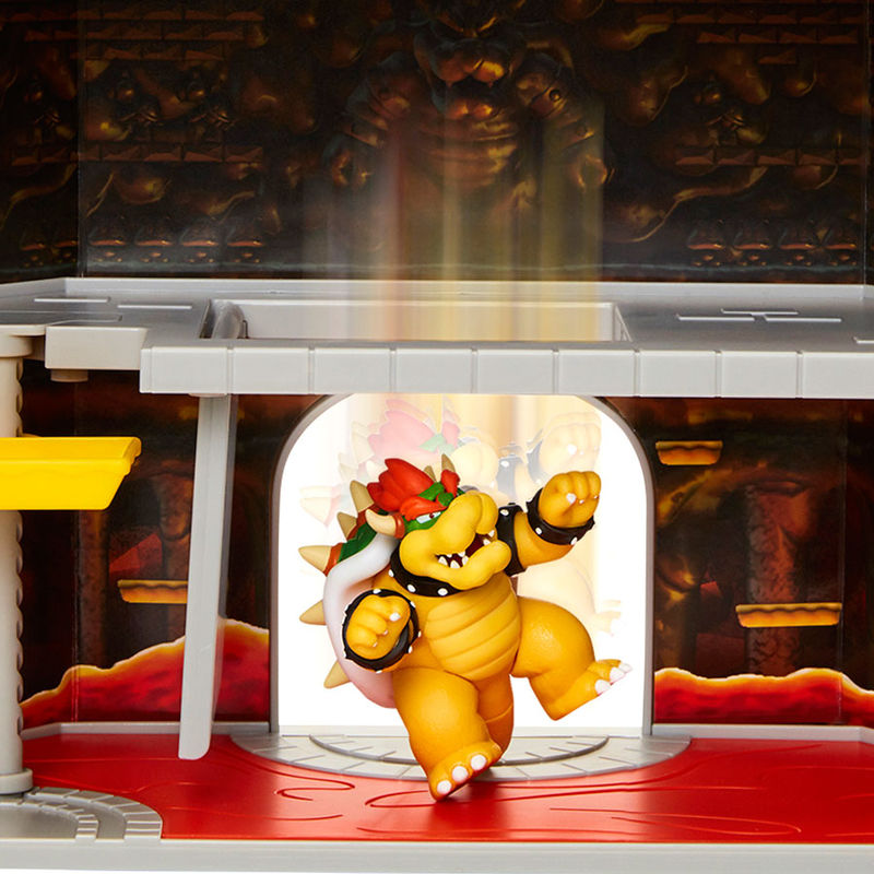 Jakks Pacific Playset Castillo Bowser deluxe Mario Bros (imagen 3 de 10)