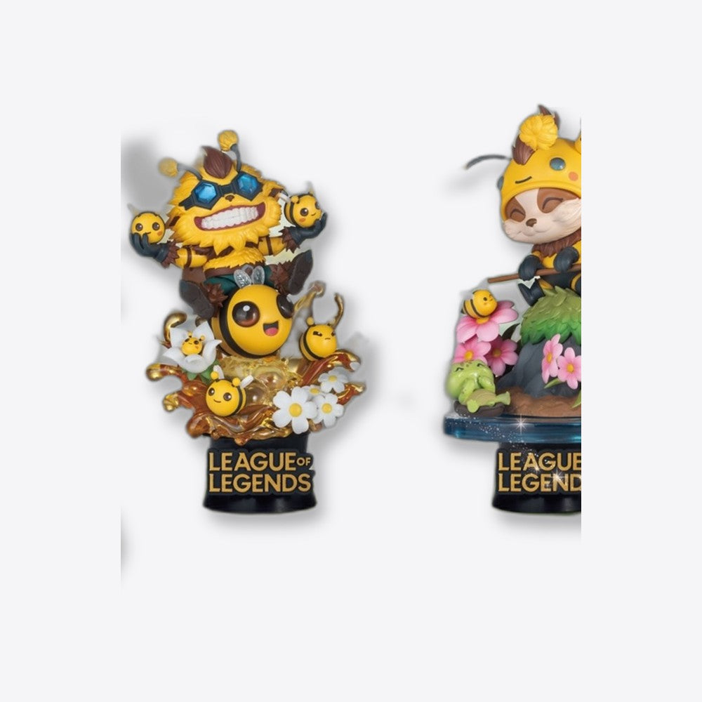 Desconocido Set de 2 figuras beast kingdom dstage league of legends beemo y bzzziggs (imagen 5 de 6)