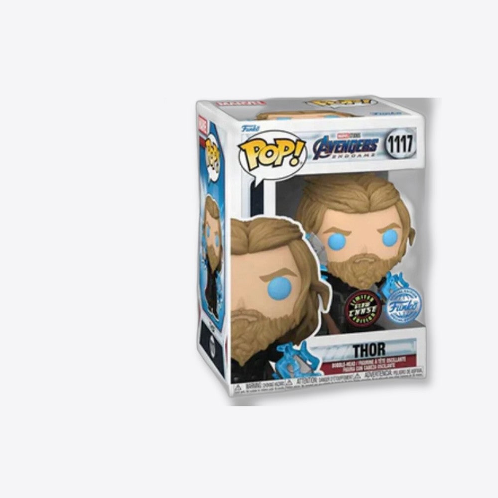 Funko Figura POP Marvel Los Vengadores Avengers Endgame Thor Exclusive Chase (imagen 5 de 6)