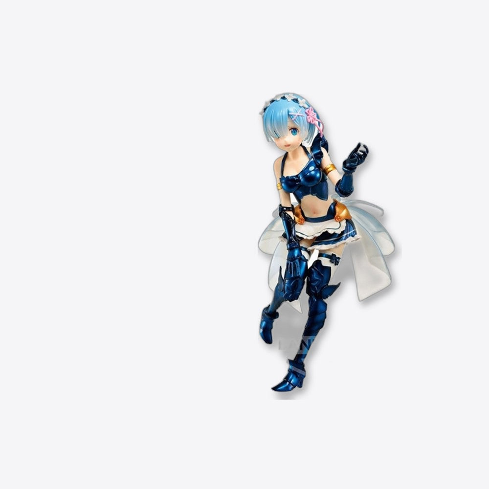 Figura banpresto re:zero  chronicle exq -  rem vol.4 maid armour ver. (imagen 4 de 6)