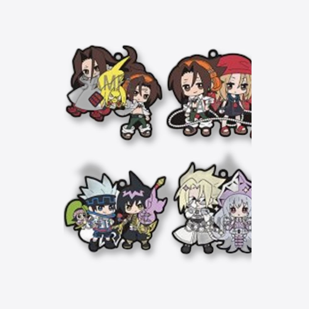 Accesorio de colgante llavero megahouse rubber mascot shaman king set de 6 (imagen 3 de 6)