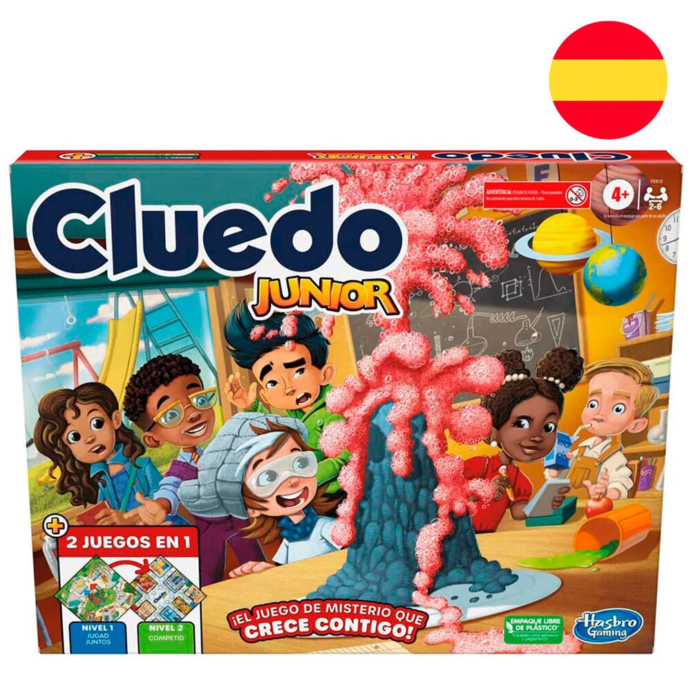Juego de Mesa Cluedo Junior Misterio Deducción Hasbro