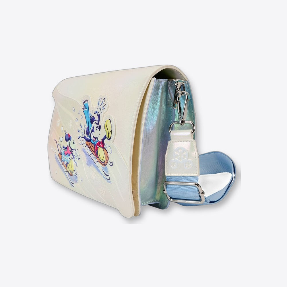 Bandolera Winter Wonderland Mickey and Friends Disney Loungefly (imagen 5 de 6)