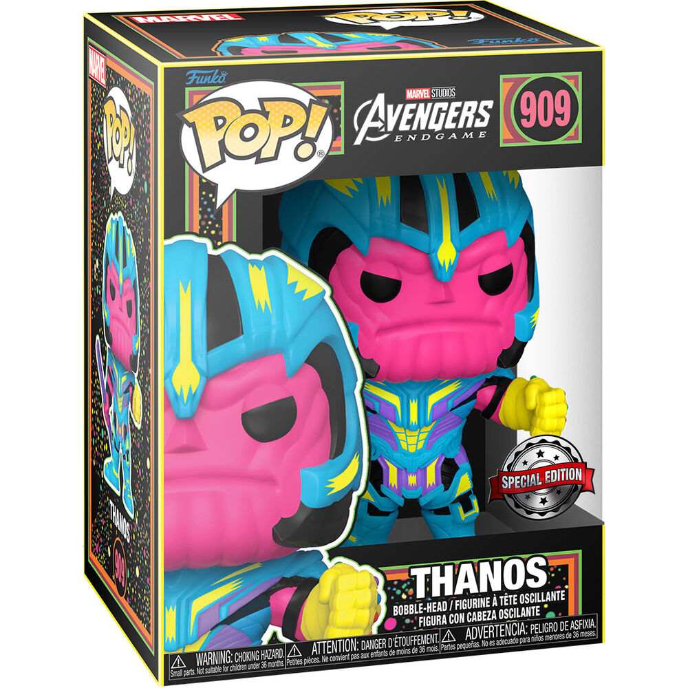 Funko Set figura POP & Tee Marvel Infinity Saga Thanos Exclusive (imagen 2 de 6)