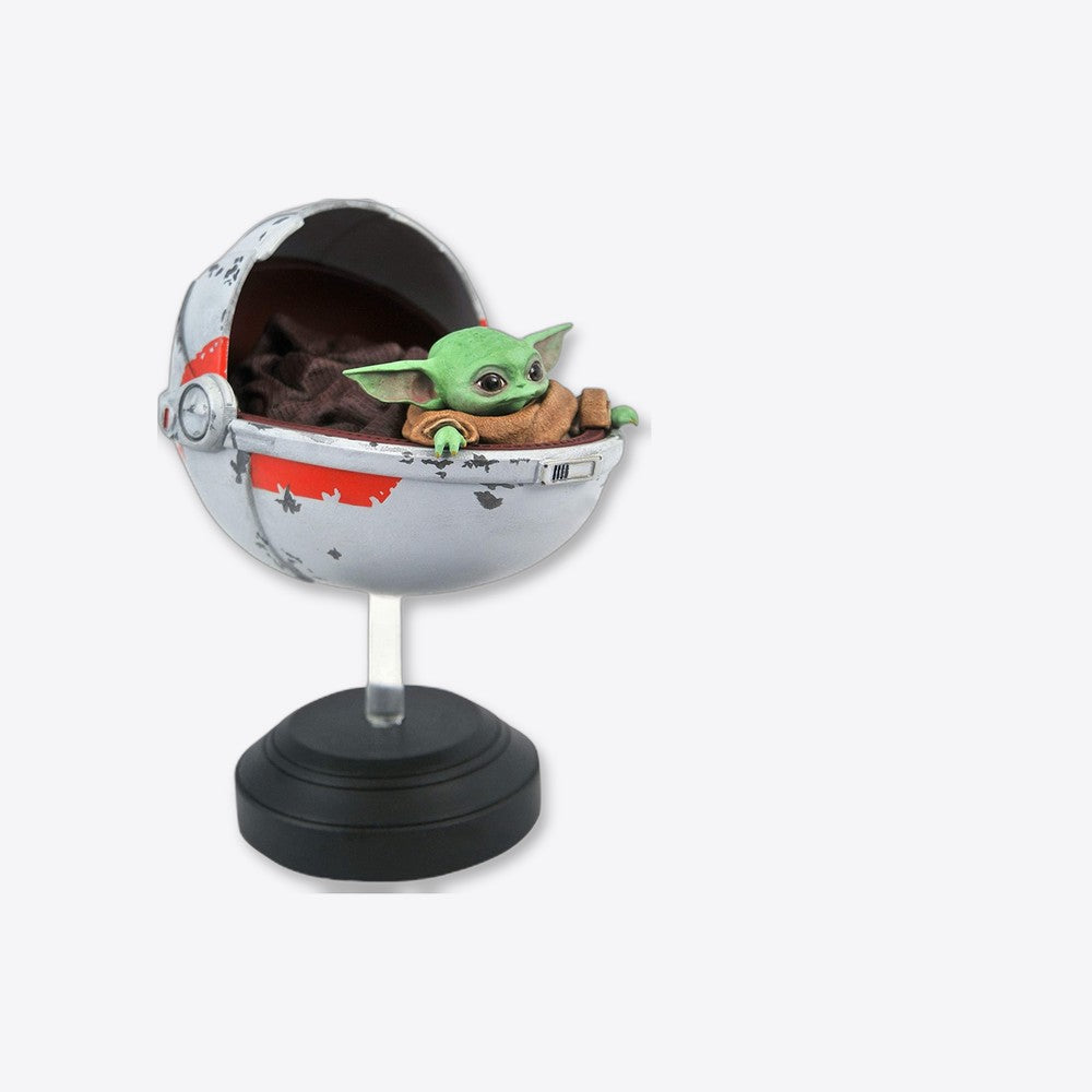 Figura diamond select toys star wars the mandalorian the child grogu cochecito flotante 1 - 6 escala re - run (imagen 6 de 6)