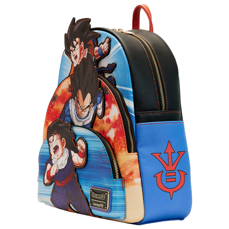 Mochila Trio Dragon Ball Z Loungefly 31cm (imagen 2 de 7)