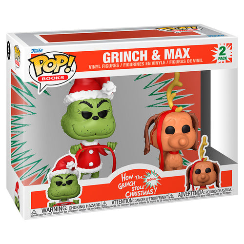 Funko Blister 2 figuras POP The Grinch - Grinch & Max (imagen 2 de 3)