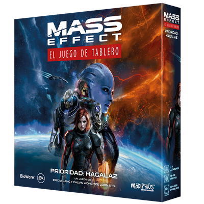 Asmodee Juego de mesa mass effect: el juego de tablero