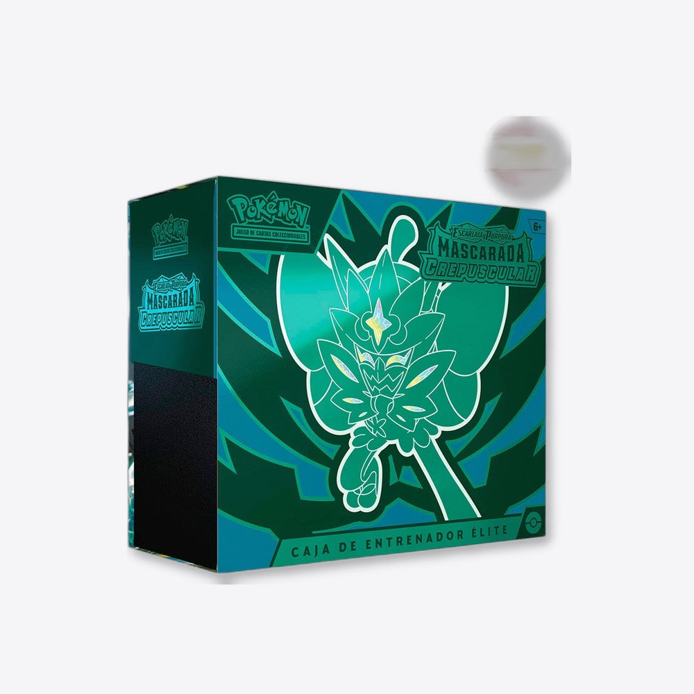 Pokemon Juego De Cartas Estuche cartas Mascarada Crepuscular Escarlata y Purpura Pokemon español (imagen 4 de 6)