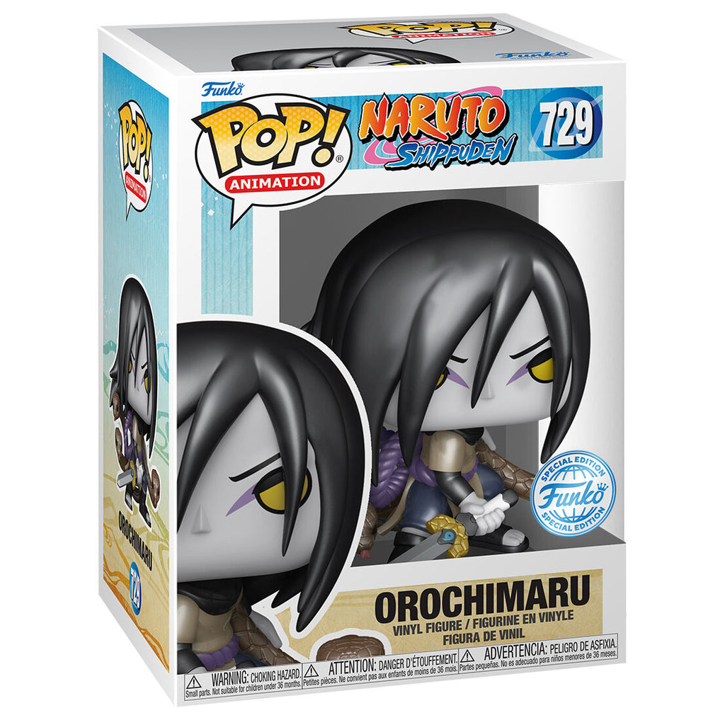 Funko Set figura POP & Tee Naruto Shippuden Orochimaru (imagen 3 de 6)