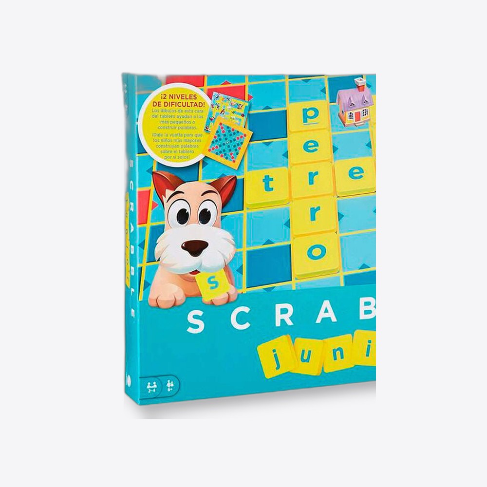 Mattel Juego mesa Scrabble Junior español (imagen 4 de 6)