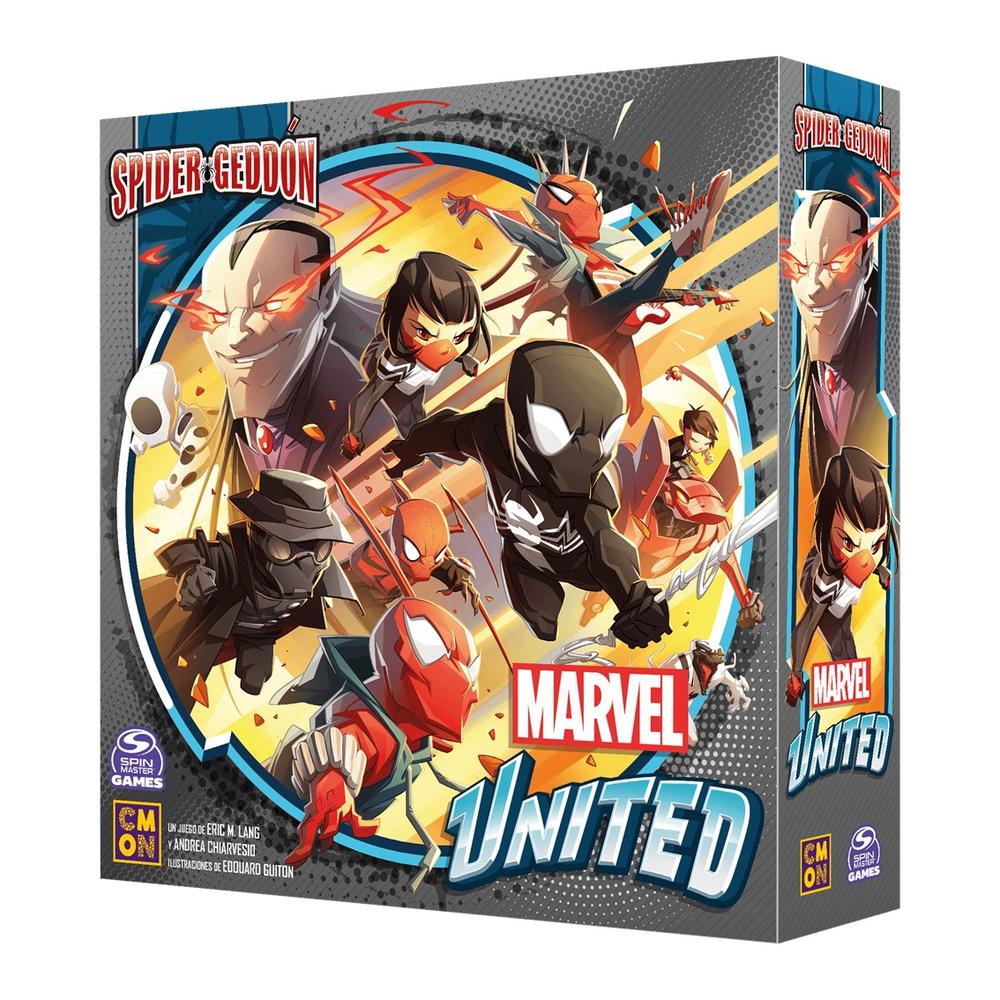 Asmodee Juego de mesa marvel united spider - geddon