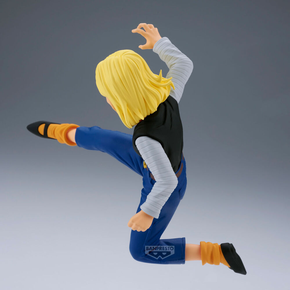 Banpresto Set 2 figures Android 18 & Mr. Satan Match Makers Dragon Ball Z 11-8cm (imagen 4 de 8)