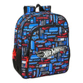 Safta Mochila Hot Wheels 38cm adaptable