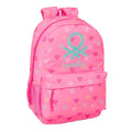 Safta Mochila Heart Benetton 46cm adaptable