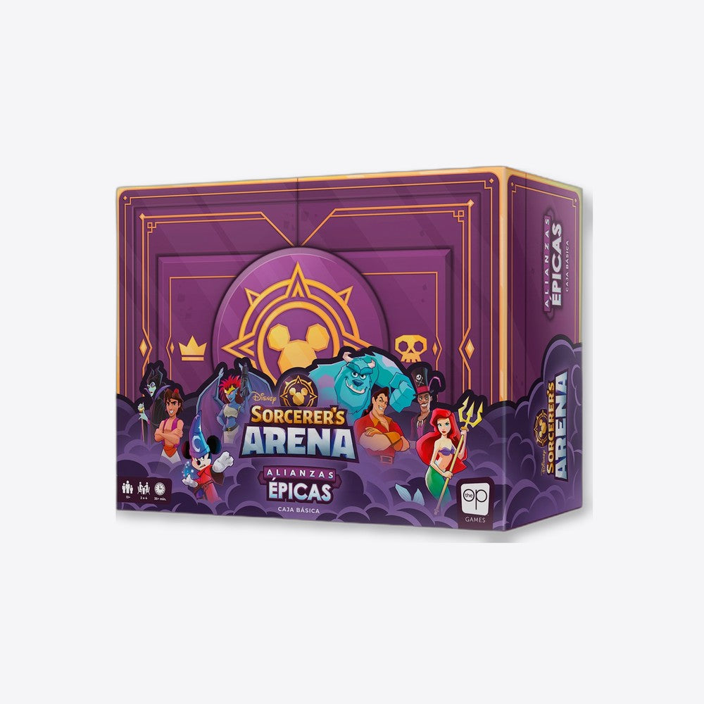Asmodee Juego de mesa disney sorcerer´s arena alianzas epicas edad recomendada 13 años (imagen 2 de 6)