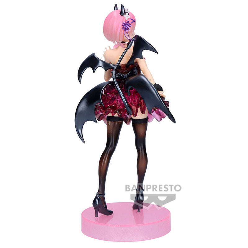 Banpresto Figura Ram Clear & Dressy Re:Zero Starting Life in Another World 22cm (imagen 2 de 6)