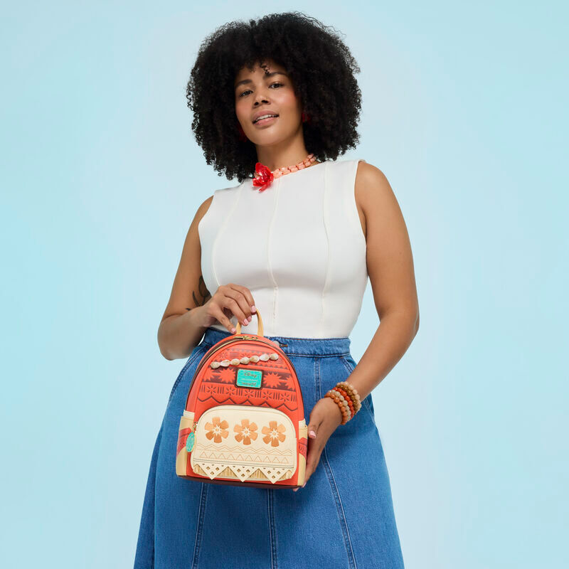 Mochila Vaiana Moana Disney Loungefly 26cm (imagen 5 de 7)