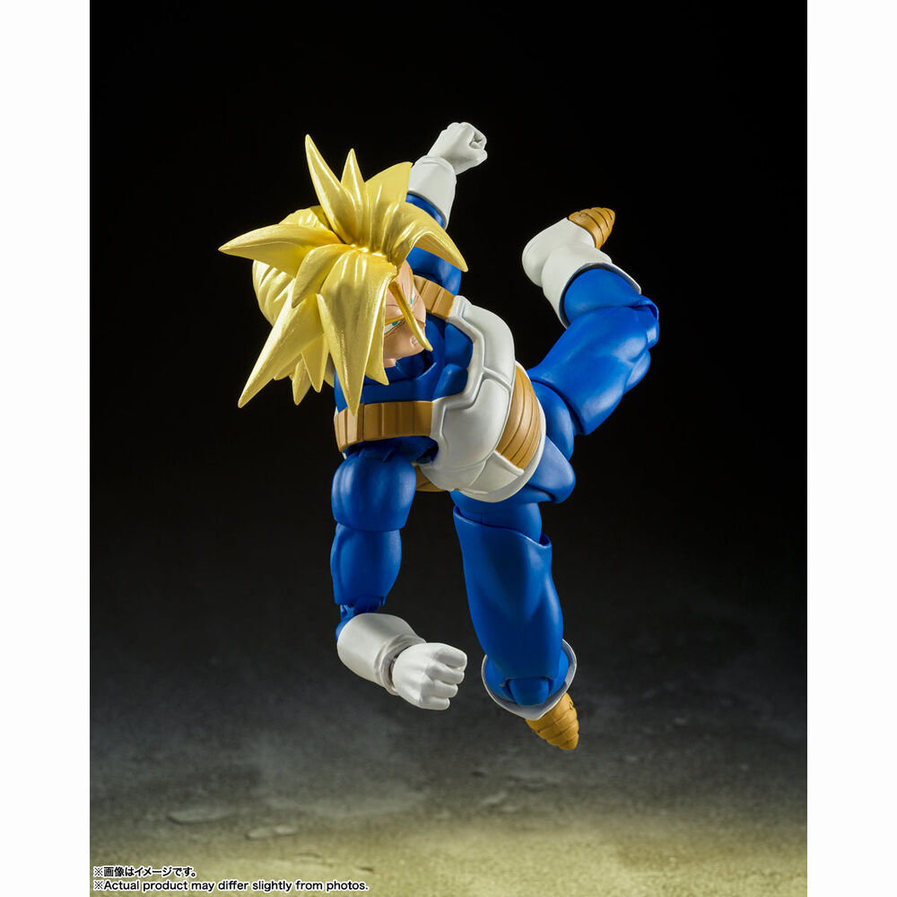 Tamashii Nations Figura S.H. Figuarts Super Saiyan Trunks Infinite Latent Super Power Dragon Ball Z 14cm (imagen 4 de 6)
