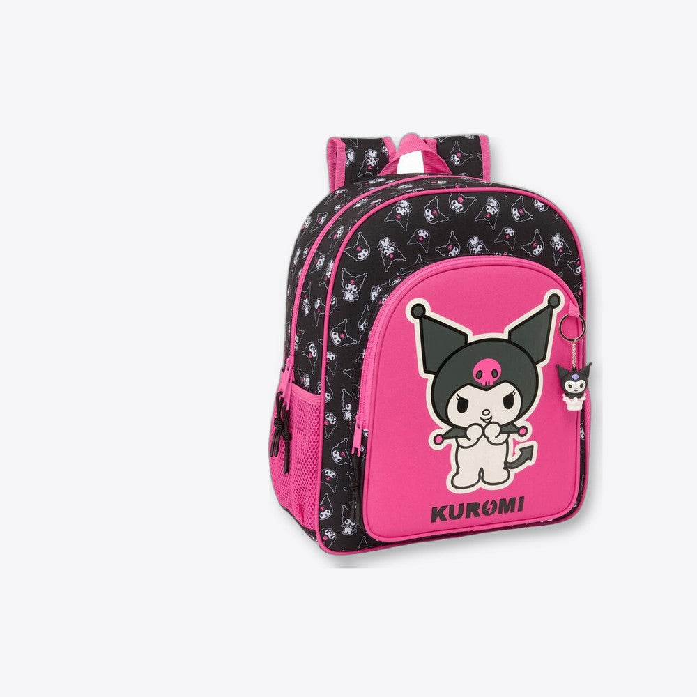 Safta Mochila Kuromi Hello Kitty adaptable 38cm (imagen 6 de 6)