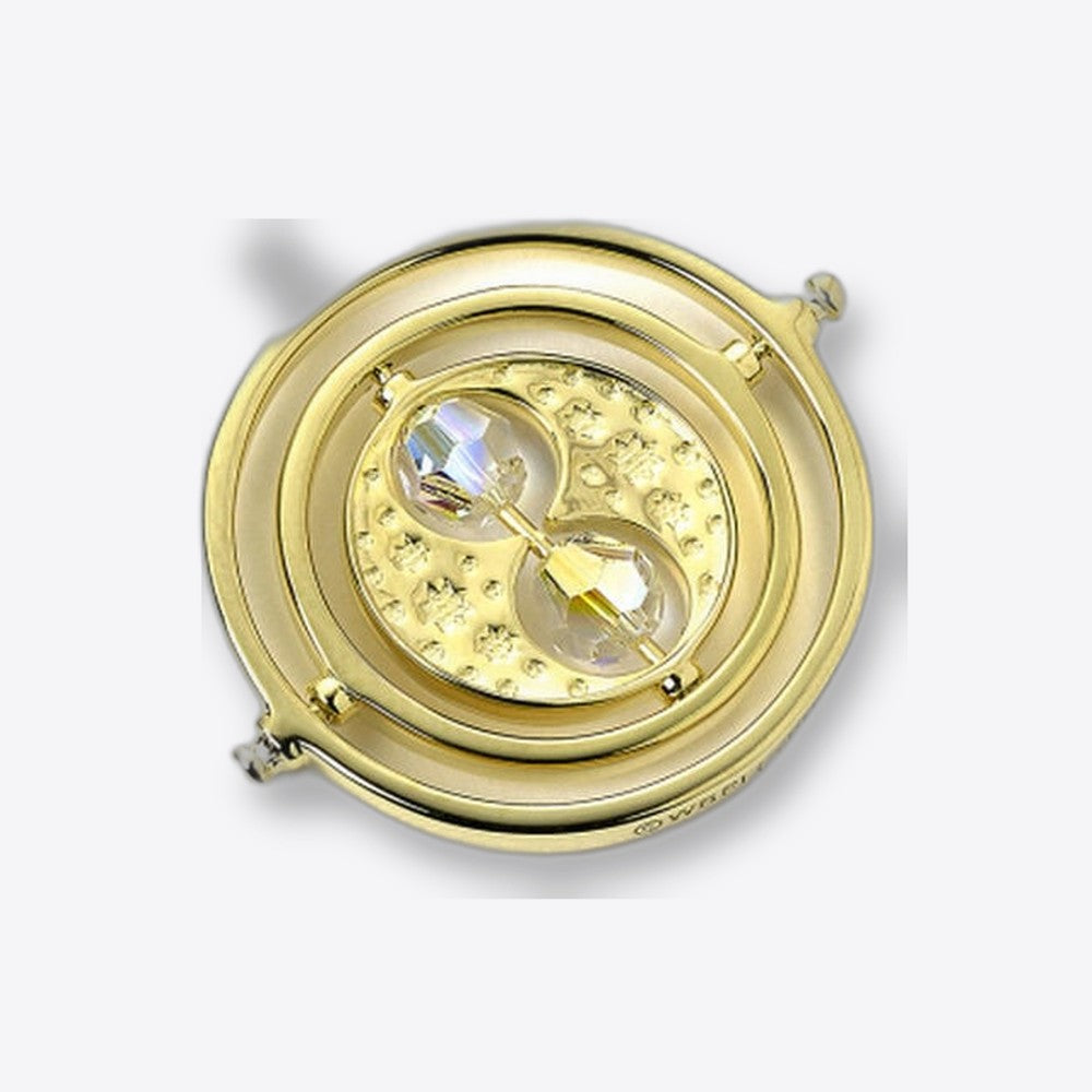 The Carat Shop Colgante Giratiempos Harry Potter plata baño oro (imagen 5 de 6)