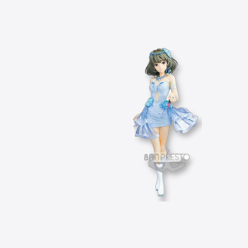 Figura banpresto idolmaster cinderella kaede takagaki dressy & snow make up (imagen 4 de 6)