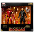 Hasbro Blister 2 figuras Iron Man Extremis & Marvels Mandarin The Invencible Iron Man Marvel 15cm