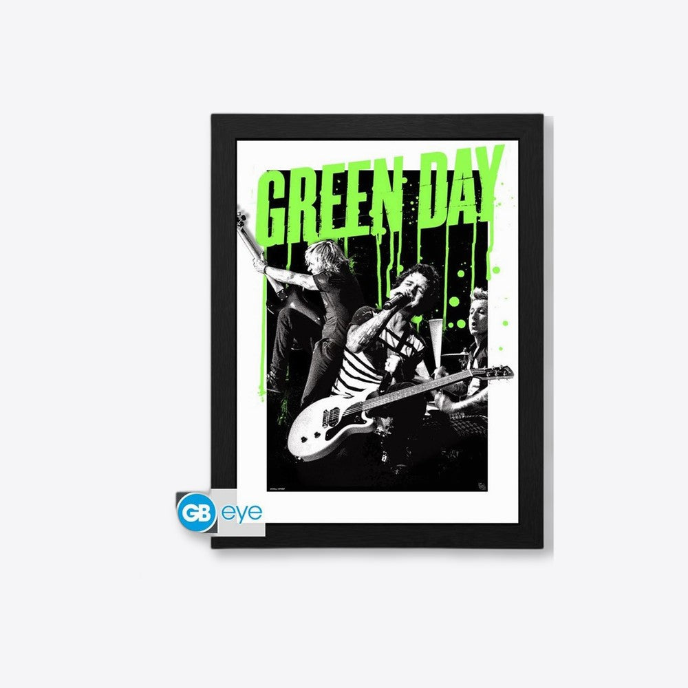 Impresion enmarcada gb eye green day live (imagen 2 de 6)