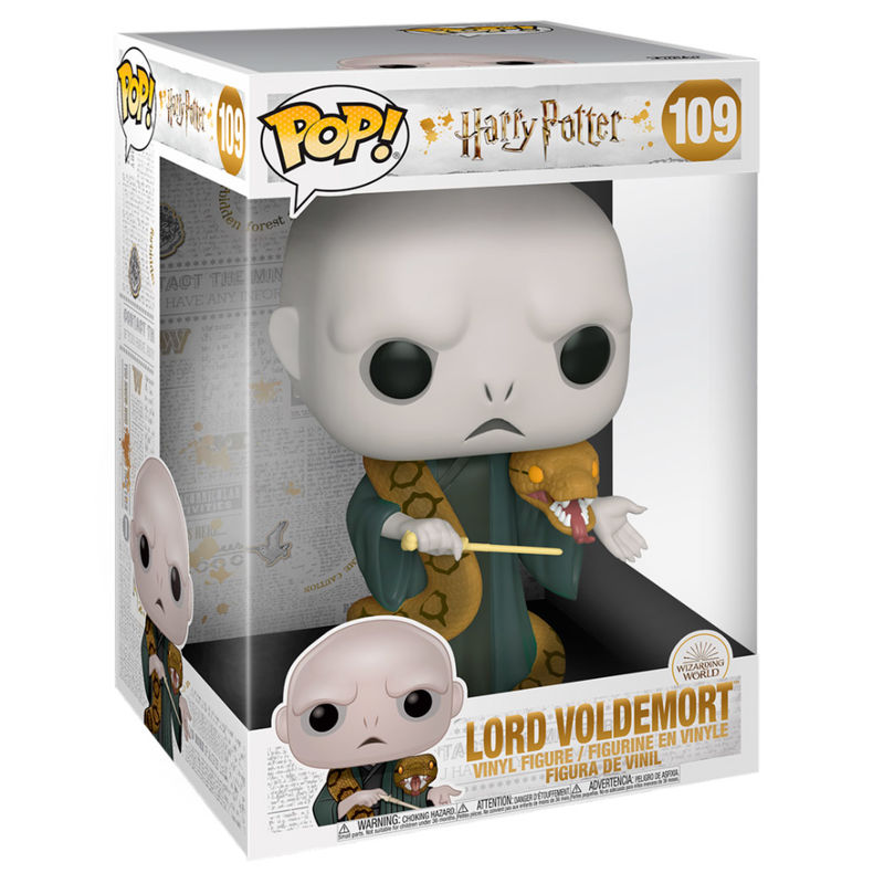 Funko Figura POP Harry Potter Voldemort with Nagini 25cm (imagen 3 de 6)