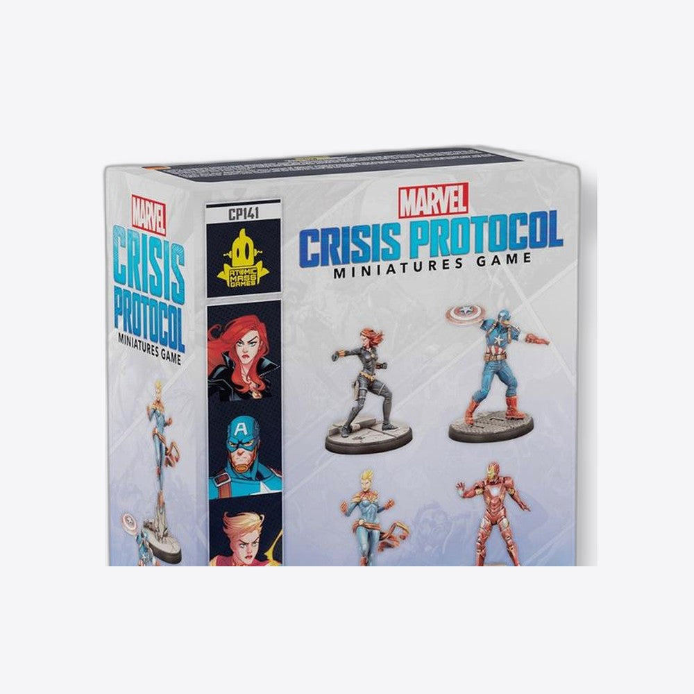 Asmodee Juego de mesa marvel crisis protocol avengers affiliation pack edad recomendada 14 años (imagen 3 de 6)