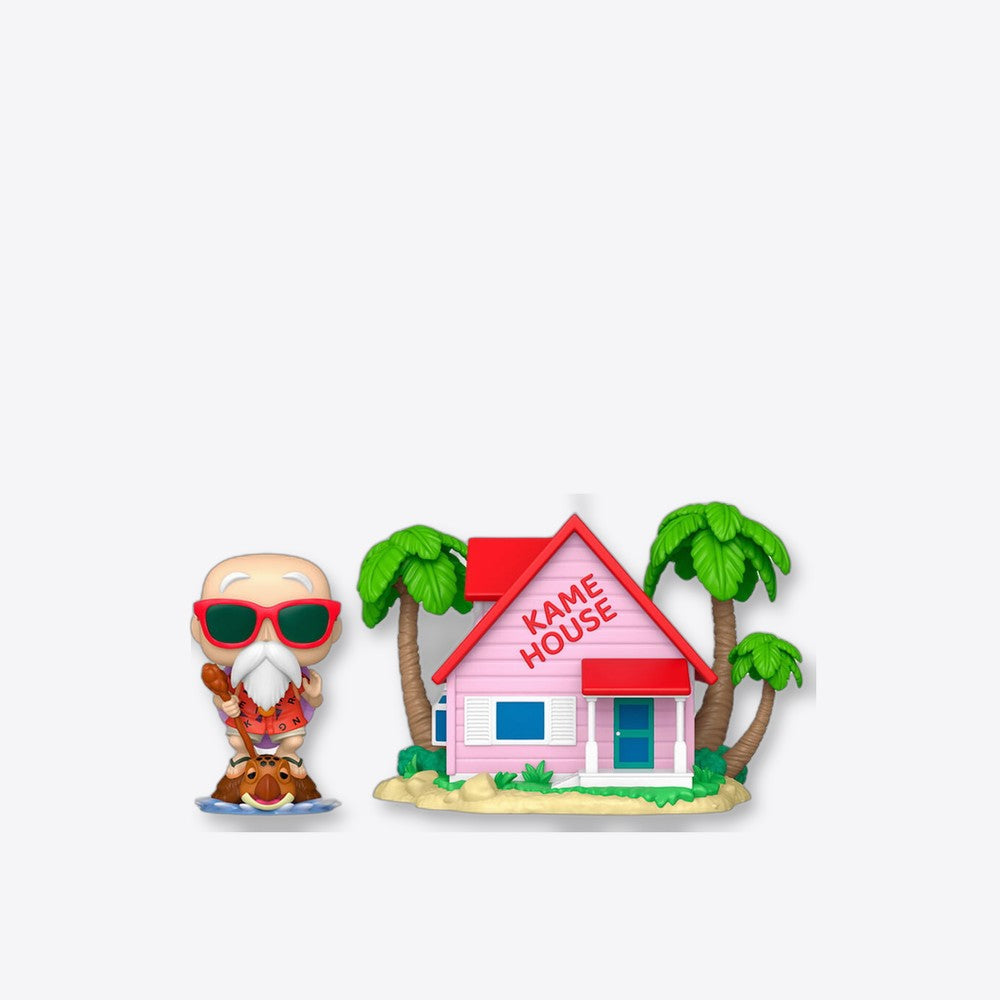 Funko Figura POP Town Dragon Ball Master Roshi At Kame House (imagen 5 de 6)
