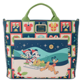 Bolso mochila Mickey & Minnie Holiday Disney Loungefly