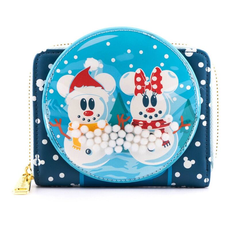 Cartera Mickey Minnie Snowman Disney Loungefly (imagen 2 de 6)