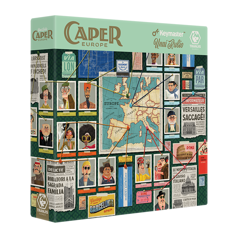 Tranjis Games Sl Juego de mesa caper europe