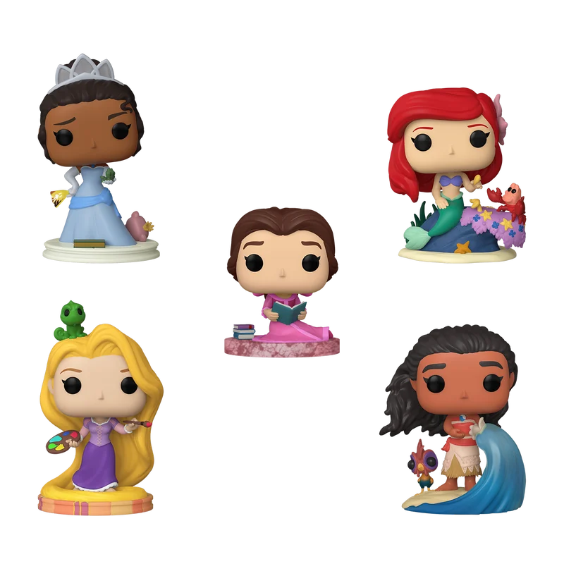 Funko Blister 5 figuras POP Disney Princesas (imagen 2 de 6)
