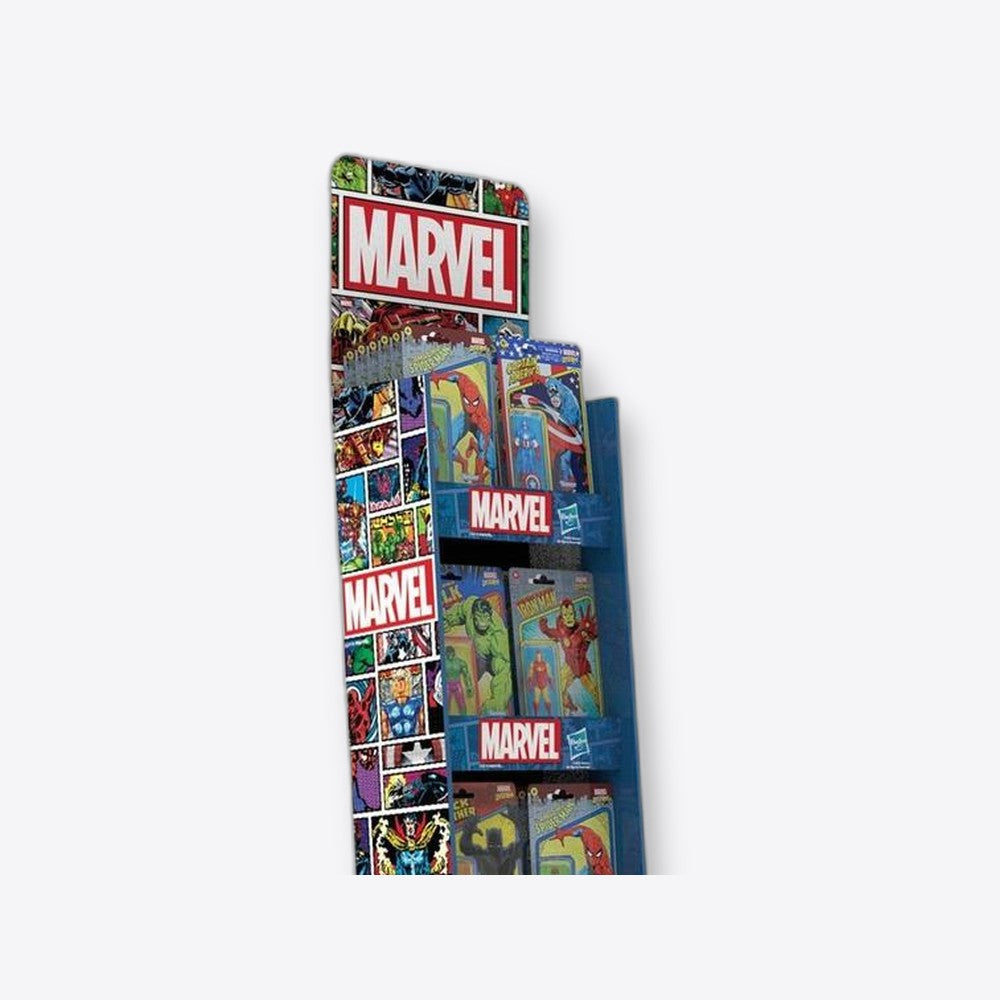 Expositor hasbro marvel retro 48 unidades 5 modelos (imagen 3 de 6)
