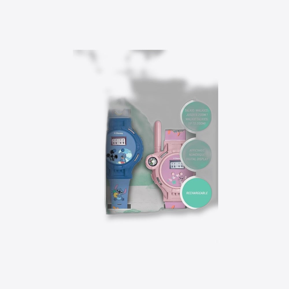 Lexibook Reloj walkie talkie Stitch Disney (imagen 5 de 6)