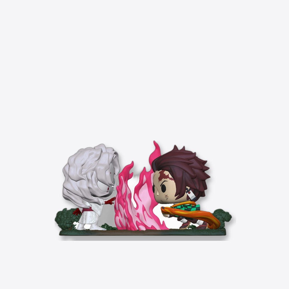 Funko pop moment animacion demon slayer kimetsu no yaiba tanjiro vs rui (imagen 4 de 6)