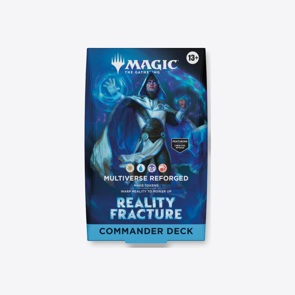 Wizards Of The Coast Juego de cartas magic the gathering reality fracture commander deck inglés 4 unidades (imagen 2 de 6)