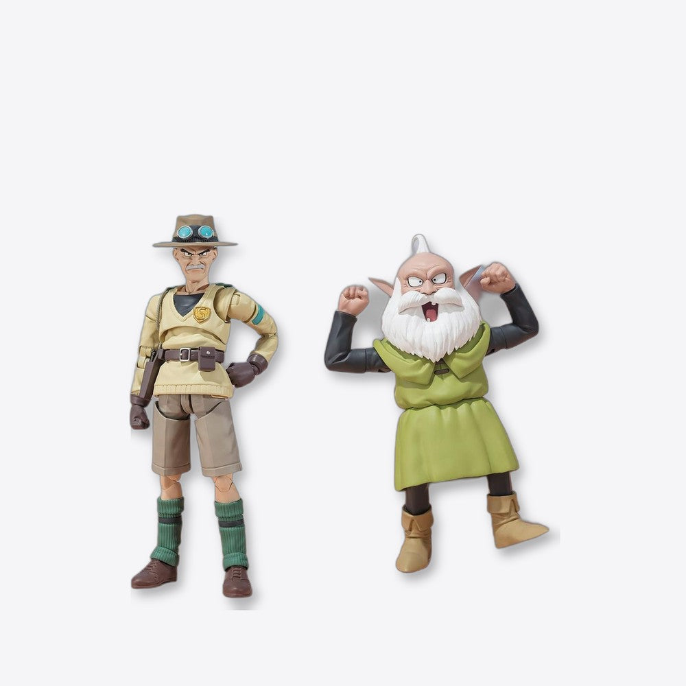 Pack 2 figuras tamashii nations sand land sh figuarts rao & thief 15 & 11cm (imagen 4 de 6)