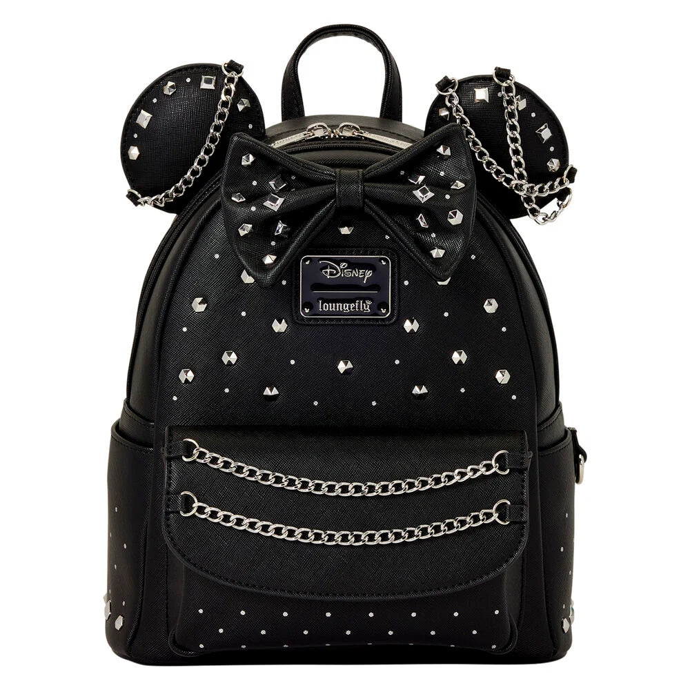 Mochila Studs & Chains Minnie Disney Loungefly 26cm