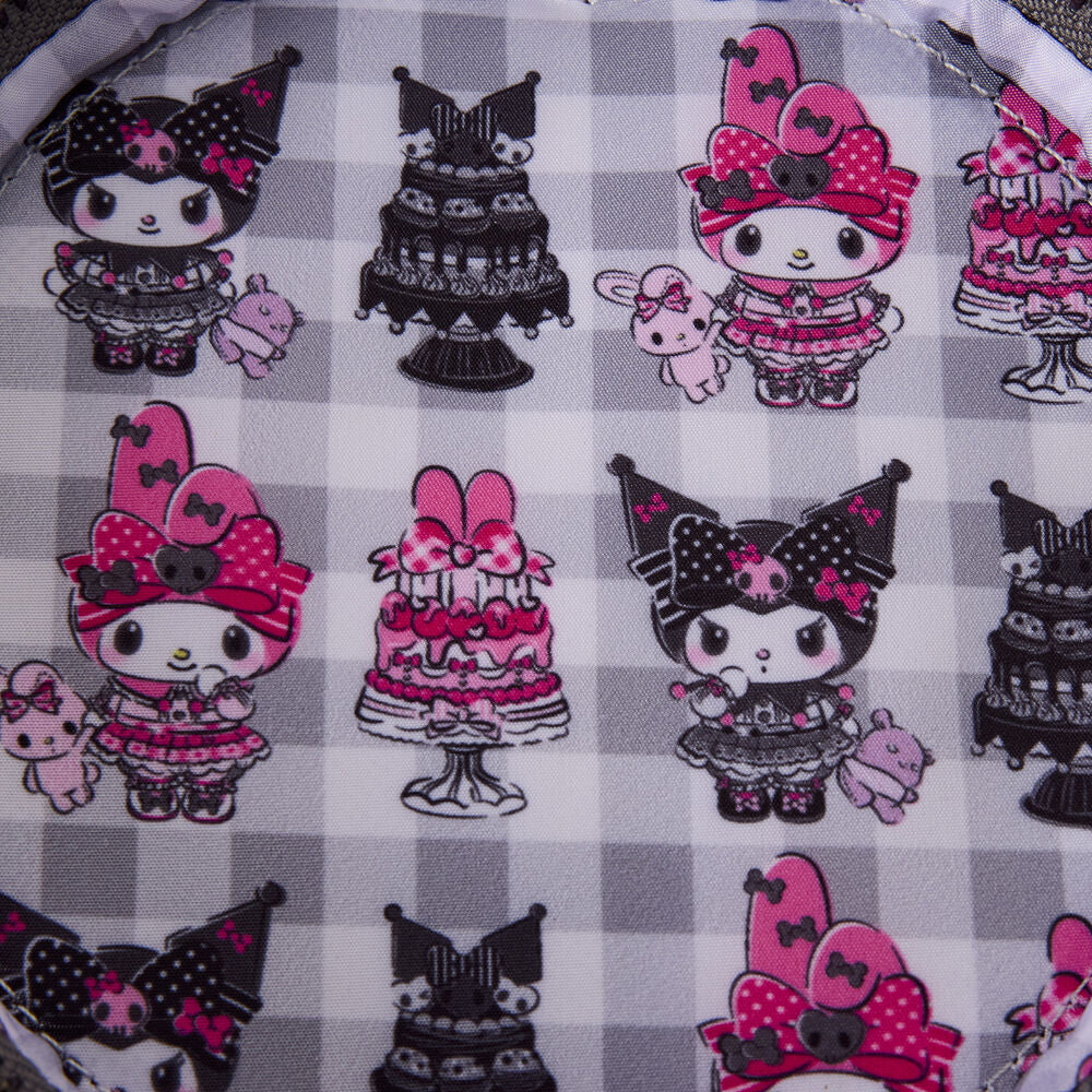 Bolso bandolera My Melody and Kuromi Sanrio Loungefly (imagen 4 de 5)