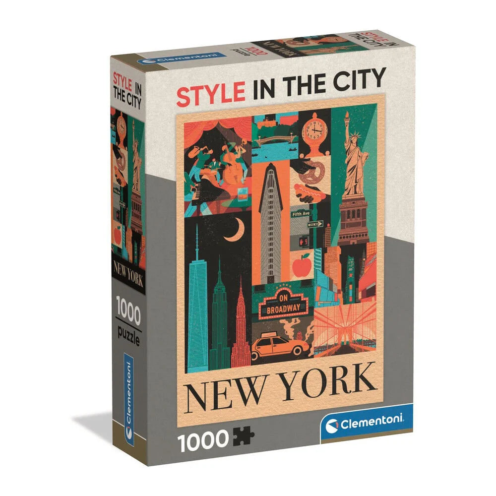 [Nueva York] Puzzle Style In The City 1000 Piezas