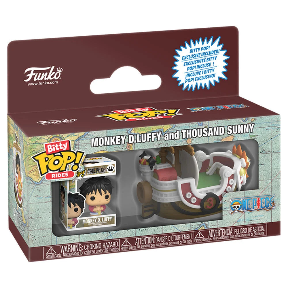One Piece Bitty POP Ride Monkey D. Luffy Thousand Sunny Funko