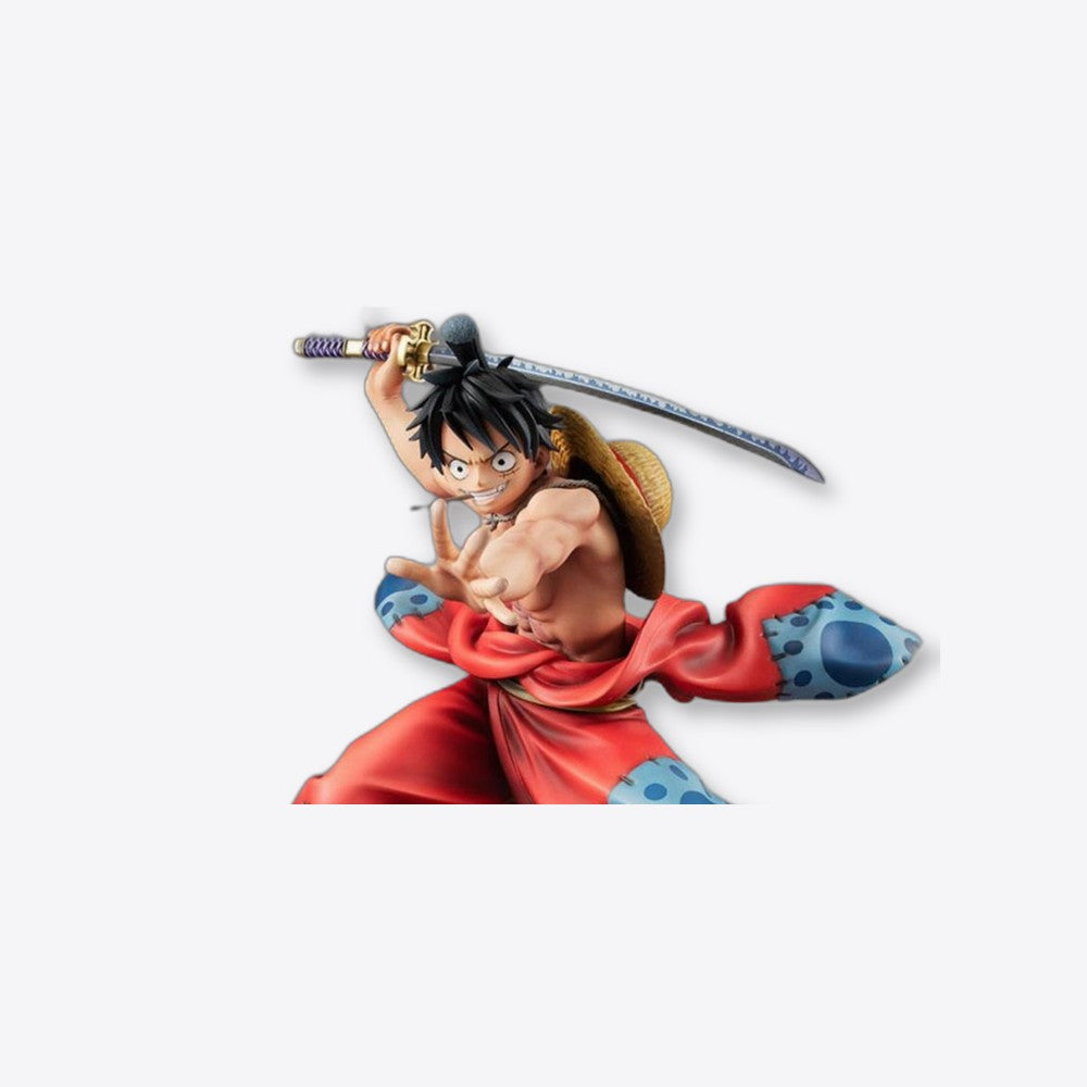 Figura megahouse one piece p.o.p statue warriors alliance luffy taro (imagen 3 de 6)
