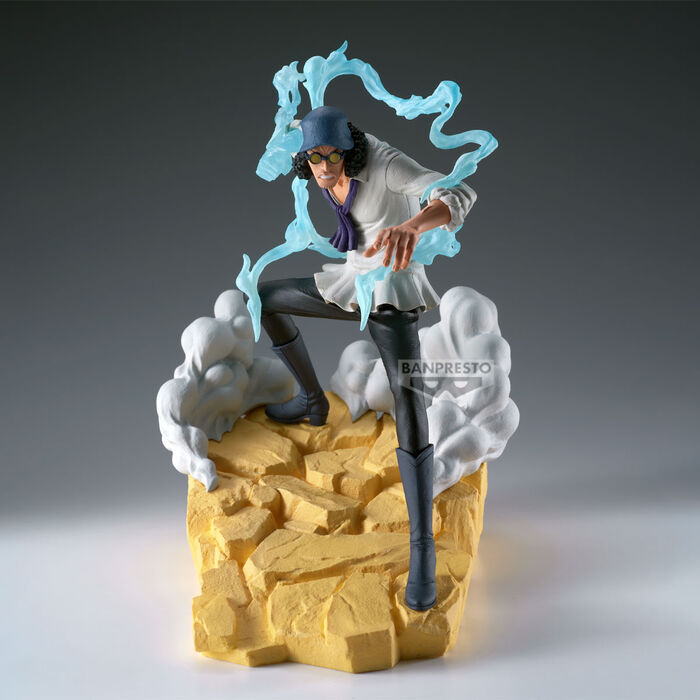 Kuzan One Piece Senkozekkei Figura - 17cm | Banpresto