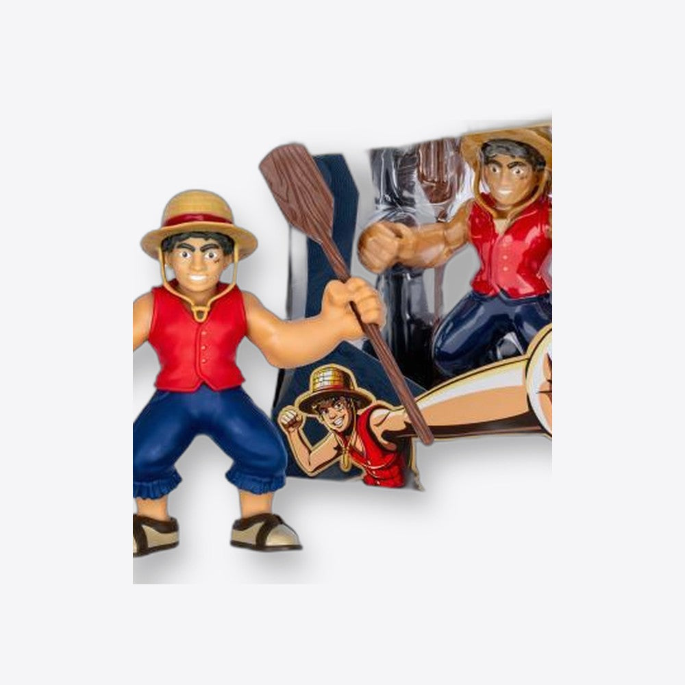 Bandai Rojo Figura goo jit zu one piece luffy (imagen 5 de 6)