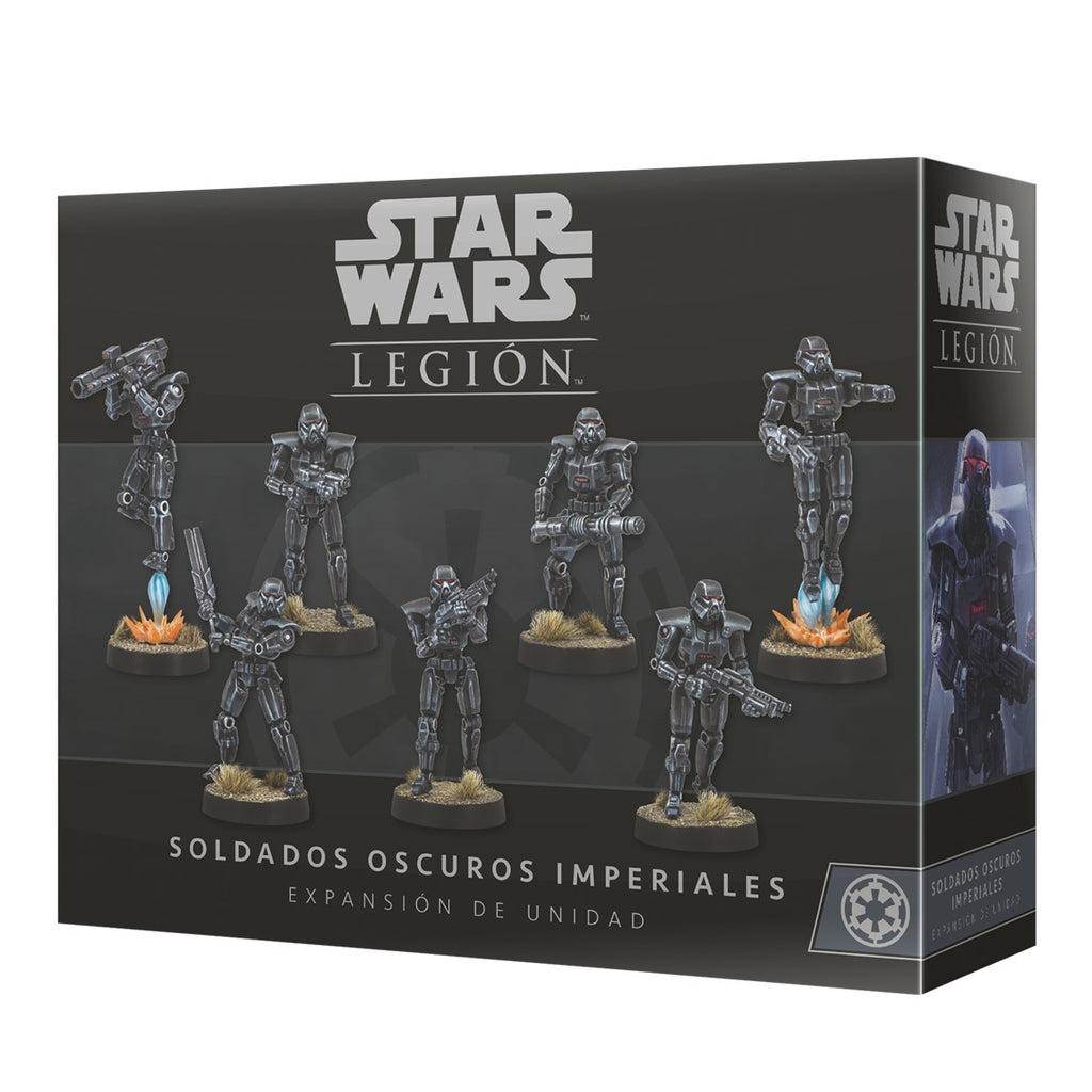 Asmodee Juego de mesa star wars legion soldados oscuros imperiales edad recomendada 14