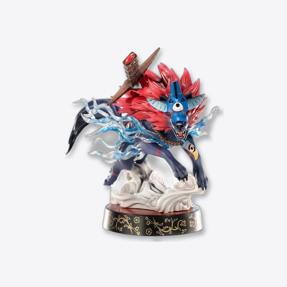 Figura first 4 figures okami oki wolf form edicion estandar estatua (imagen 2 de 6)